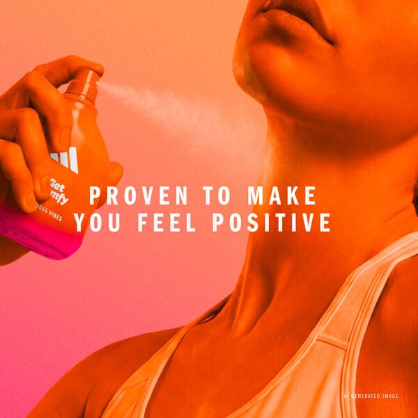 adidas Vibes Get Comfy Eau de Parfum, For All, 100ml