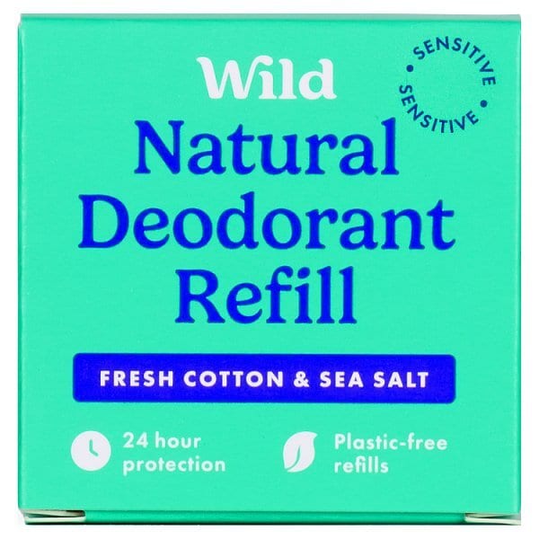 Wild Cotton & Sea Salt Sensitive Deodorant Refill 40g