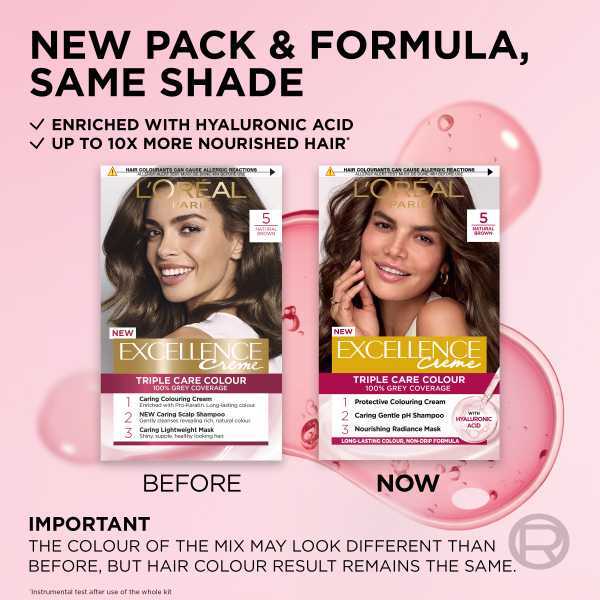 L'Oréal Excellence Crème 5 Natural Brown