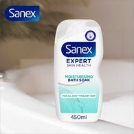 Sanex Expert Skin Health Moisturising Bath Soak 450ml