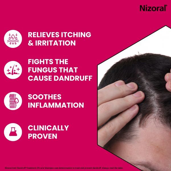 Nizoral Anti-dandruff Shampoo 60ml