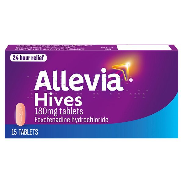 Allevia Hives 180Mg 15 Pack