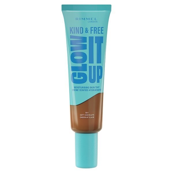 Rimmel Kind & Free Glow It Up Hydrating Skin Tint 610 Soft Chocolate