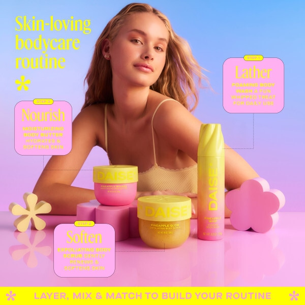 Daise Body Scrub Pineapple 510 G