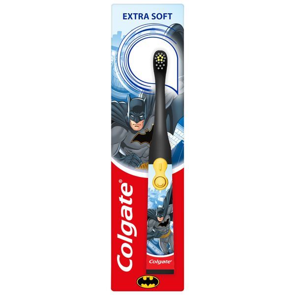 Colgate Batman Extra Soft Kids Battery Toothbrush