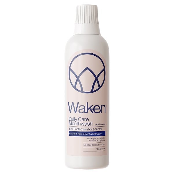 Waken Vegan Mouthwash Strawberry & Mint 500Ml