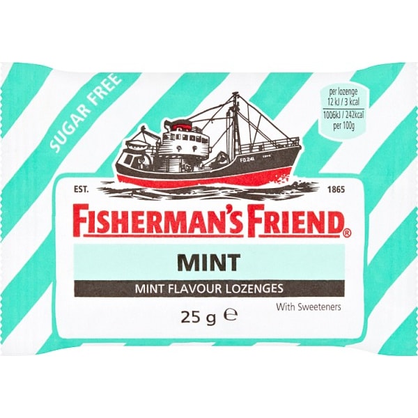 Fishernman's friend Mint Sugar free 25g