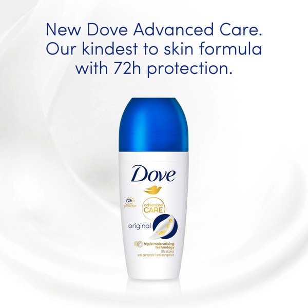 Dove Advanced Care Original Anti-Perspirant Roll On 50 ml