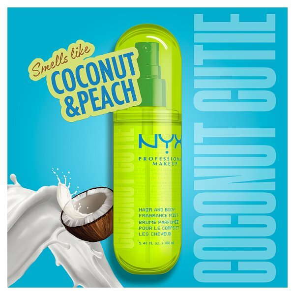 NYX Professional Makeup Fat Oil Body Fragrance Mist Coconut Cutie 80ml