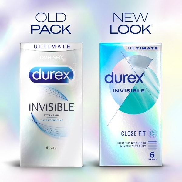 Durex Invisible Extra Sensitive Condoms 6s