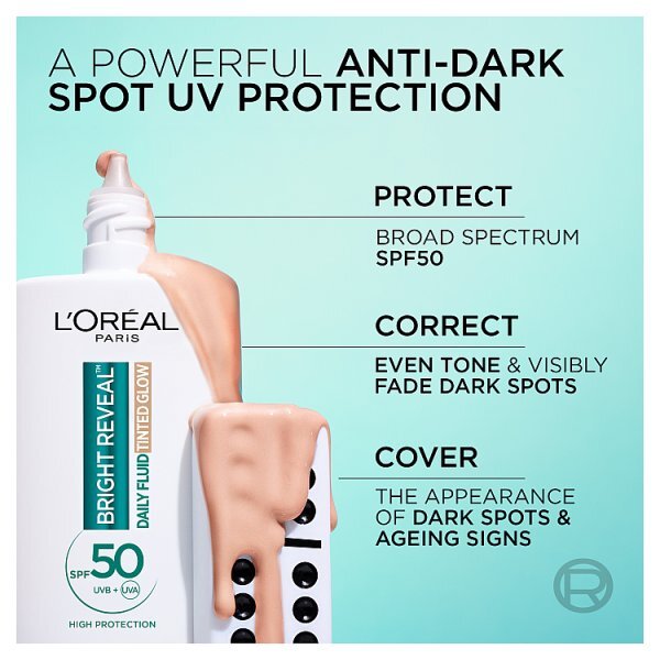 L'Oréal Paris Daily Fluid Tinted Glow Spf 50+ Pearl 50ml