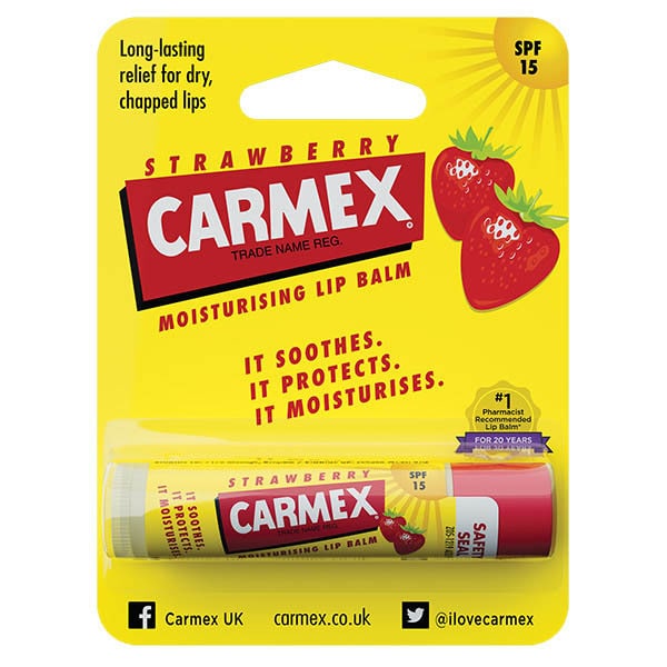 Carmex Lip Balm Strawberry Stick 4.25g