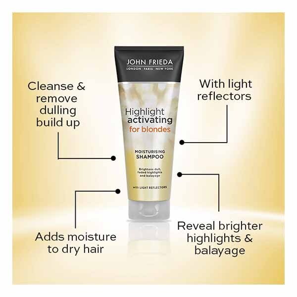 John Frieda Sheer Blonde HA Brightening Shampoo 250ml