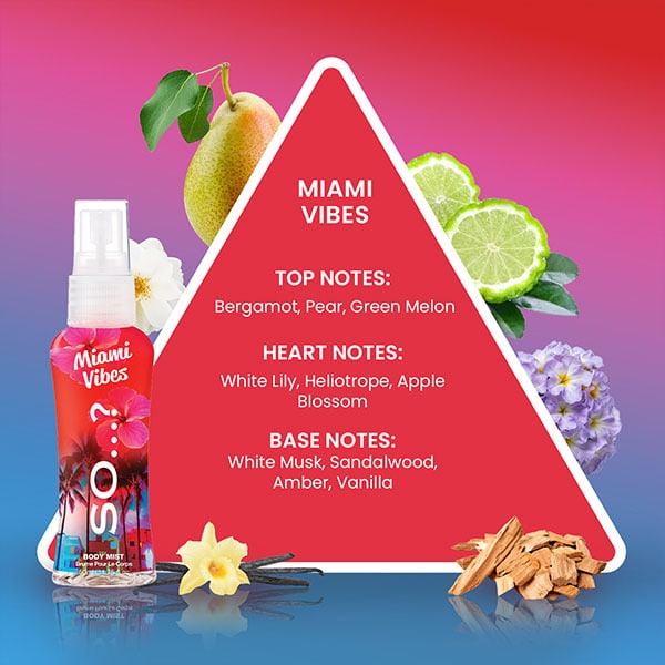 SO...? Miami Vibes Body Mist 50ml