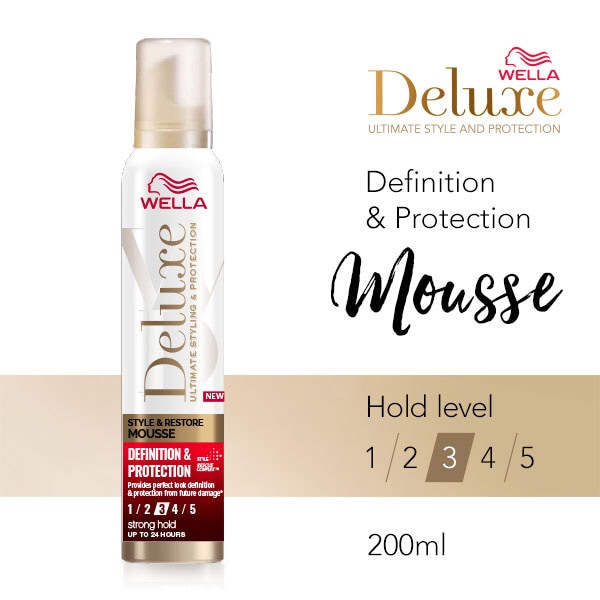 Wella deluxe Definiton & Protection Mousse 200ml