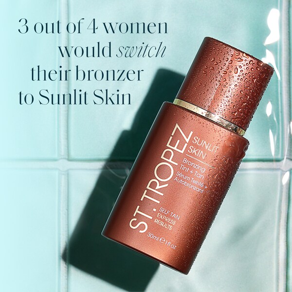 St Tropez Express Sunlit Face Tint + Tan 30ml