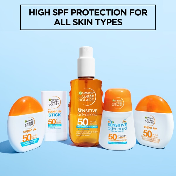 Garnier Ambre Solaire Super UV SPF50 Face Invisible Fluid 40ml