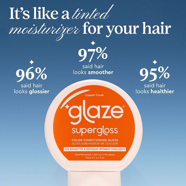 Glaze Super Color Conditioning Gloss Copper Crush 190ml