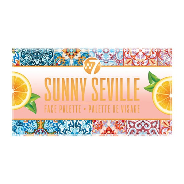 W7 Sunny Seville Face Palette - Medium 4g