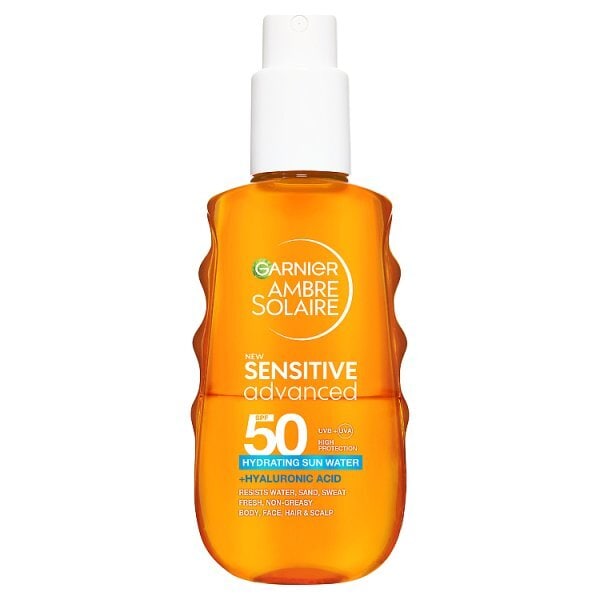 Ambre Solaire Sensitive Advanced Uv Water Spf50 150ml