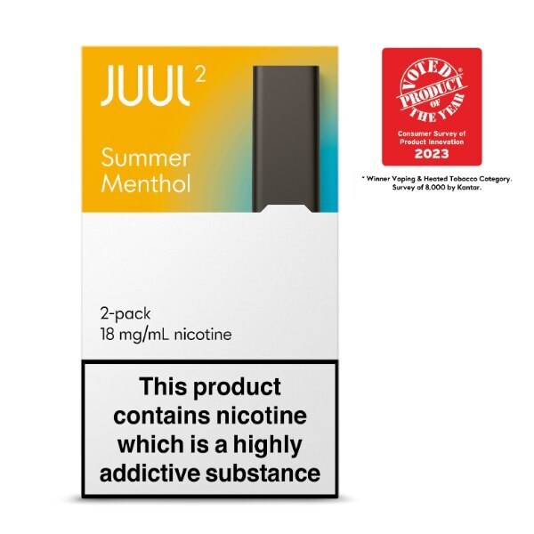 Juul2pods Summer Menthol 18Mg/Ml 2-Pack