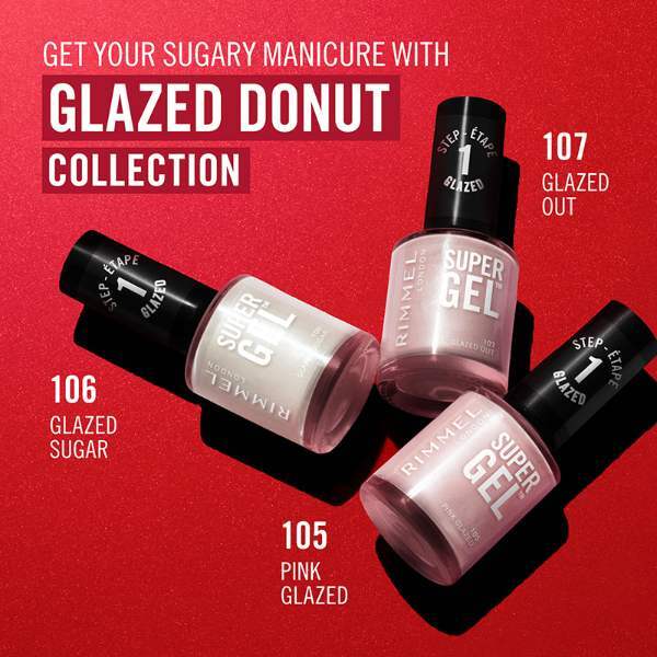 Rimmel Supergel 107 Glazed Out 12Ml