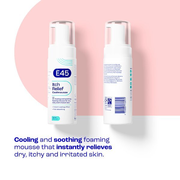E45 Itch Relief Cool Mousse for Irritated & Dry Skin