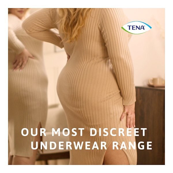 Tena Silhouette Pants Plus Medium 9Pk Cream
