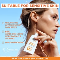 Garnier SPF50 Glow Duo: Self-Tan Drops & Vitamin Cg SPF 50