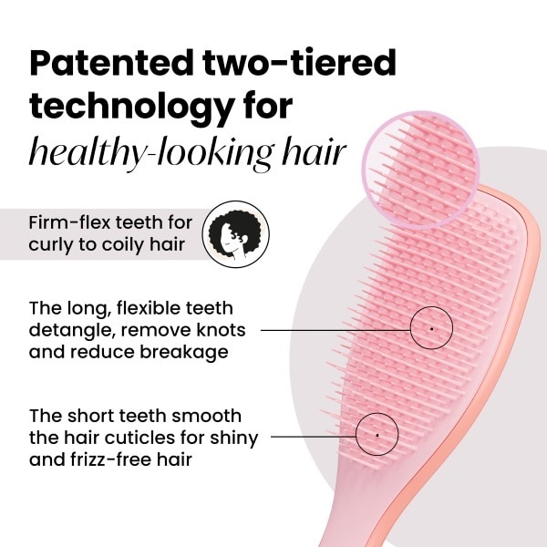 Tangle Teezer Naturally Curly Mango & Pink
