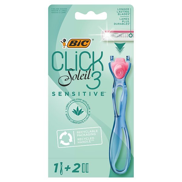 Bic Soleil Click 3 Sensitive Box Of 2