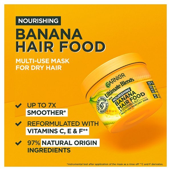 Garnier Ultimate Blends Hair Food Banana Hair Mask 390ml