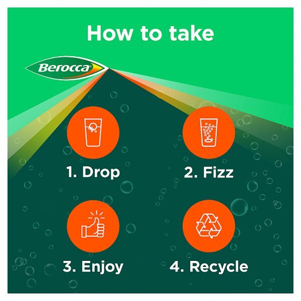 Berocca Boost Energy Vitamin Effervescent 10 Tablets