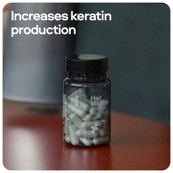 Sons Biotin Vitamin for Male Pattern Hair Loss