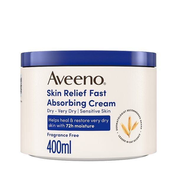 AVEENO Skin Relief light-weight Cream Jar 400ml