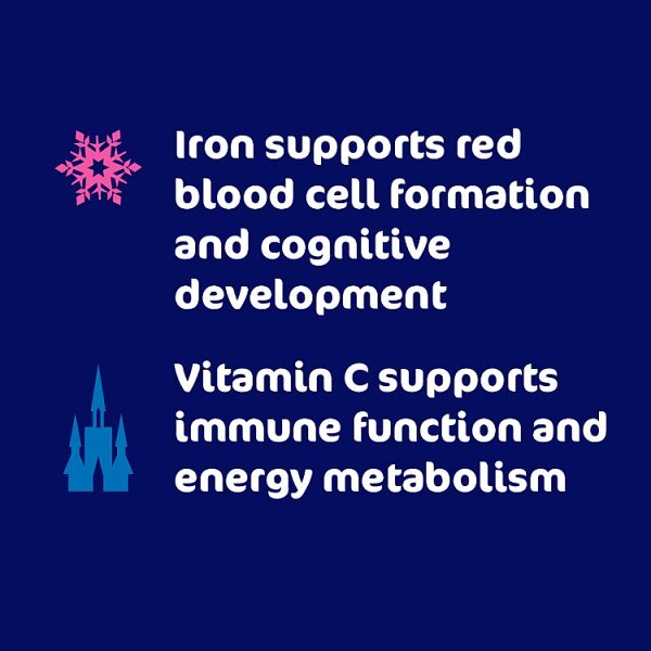 Haliborange Disney Frozen Iron Vit C Blackcurrant Softies 60