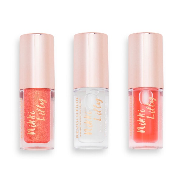 Revolution X Nikki Lilly Lip Oil Set