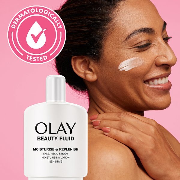 Olay Beauty Fluid Moisturiser Sensitive Skin 200ml