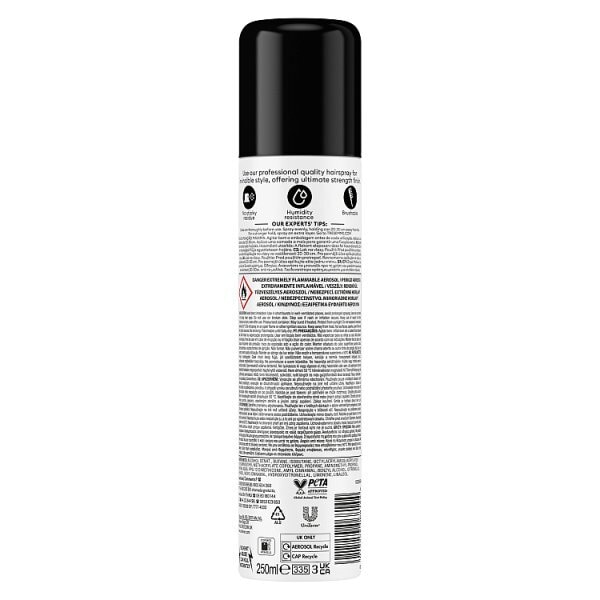 TRESemme Salon Finish Freeze Hold Hairspray 250ml