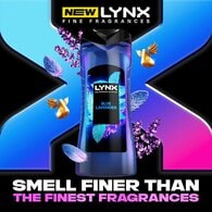 Lynx Blue Lavendar Shower Gel Body Wash For Men 400Ml