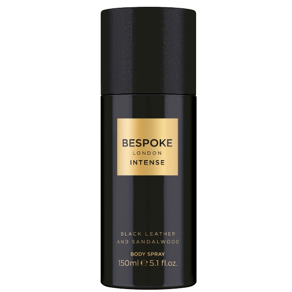 Bespoke Black Leather And Saffron Body Spray 150Ml - Intense
