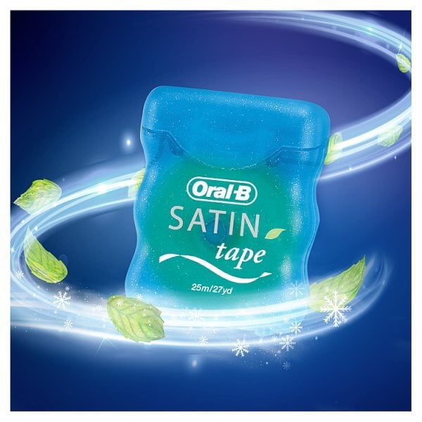 DNR Oral-B Satin Tape Dental Floss 25M