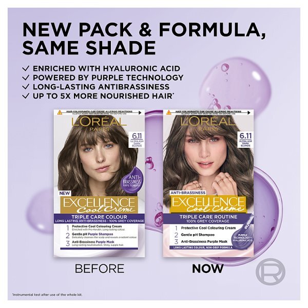 L'Oréal Excellence Cool Crème 6.11 Ultra Ash Dark Blonde