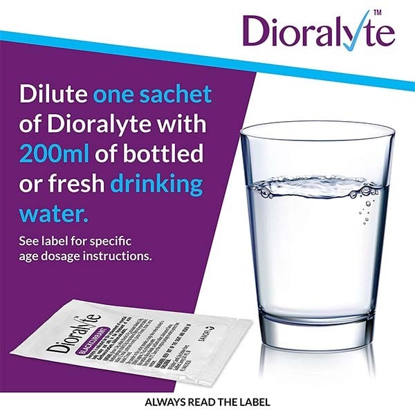 Dioralyte Blackcurrant Rehydration Sachets x20