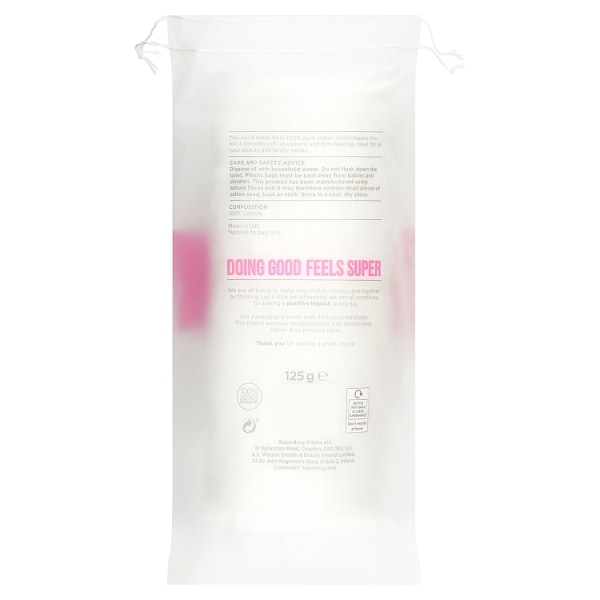 Superdrug Cotton Wool Roll 125g