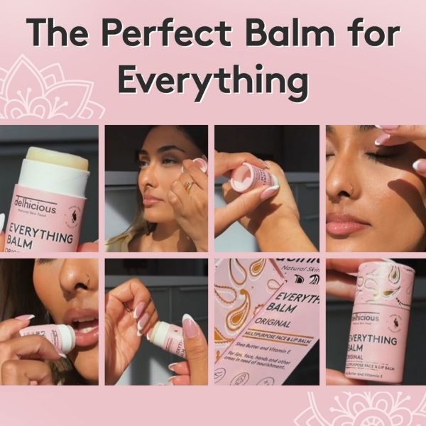 Delhicious Everything Balm Multipurpose Face & Lip Balm 10g