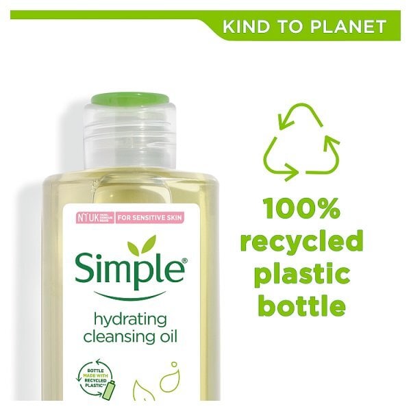 Simple Kind to Skin Hydrating Vegan Facial Cleanser 125ml