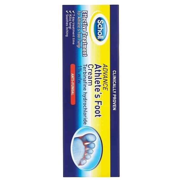 Scholl Athletes Foot Cream Advance Antifungal Treatment 15ml