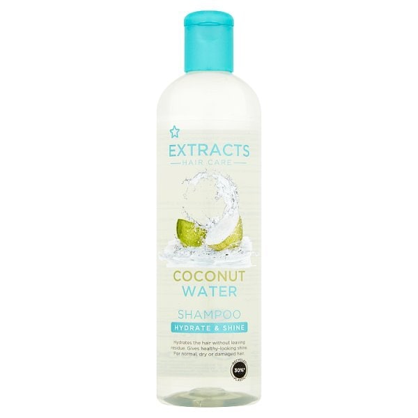 Superdrug Extracts Coconut Water Shampoo 400ml