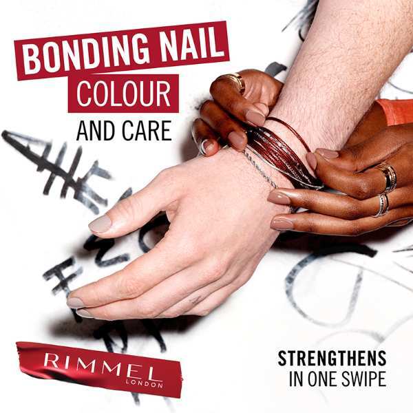 Rimmel Wonder'Bond Care + Colour Nail Polish 002 Tank Top